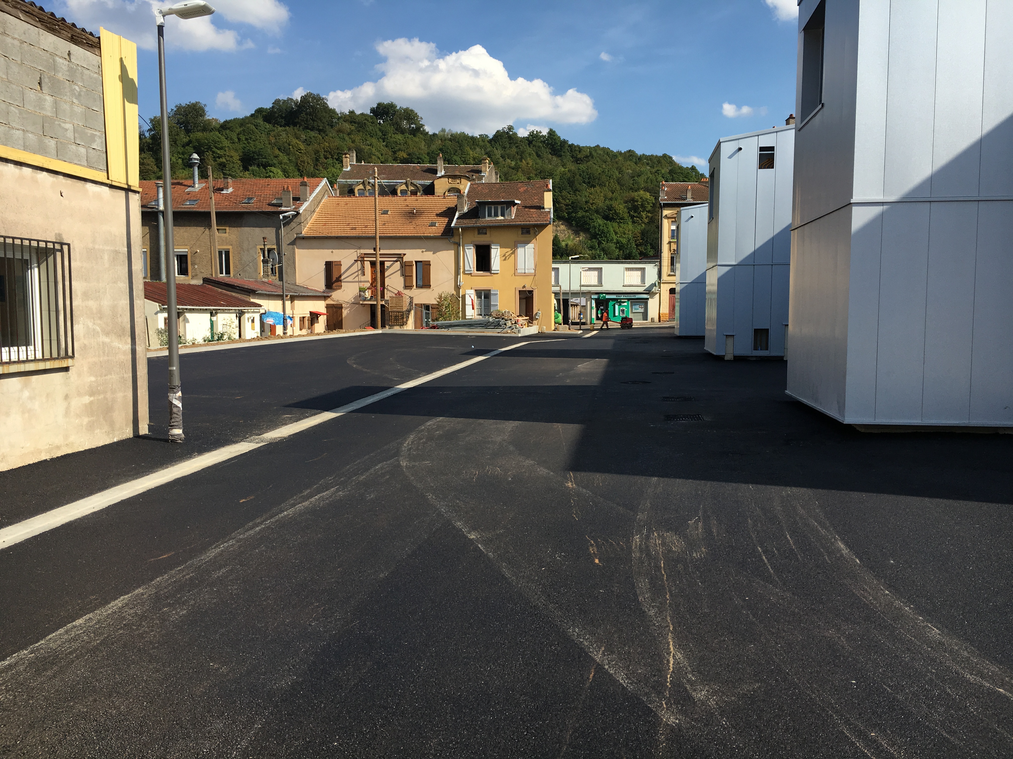 Création de l'espace Marie Curie à JOEUF(54)