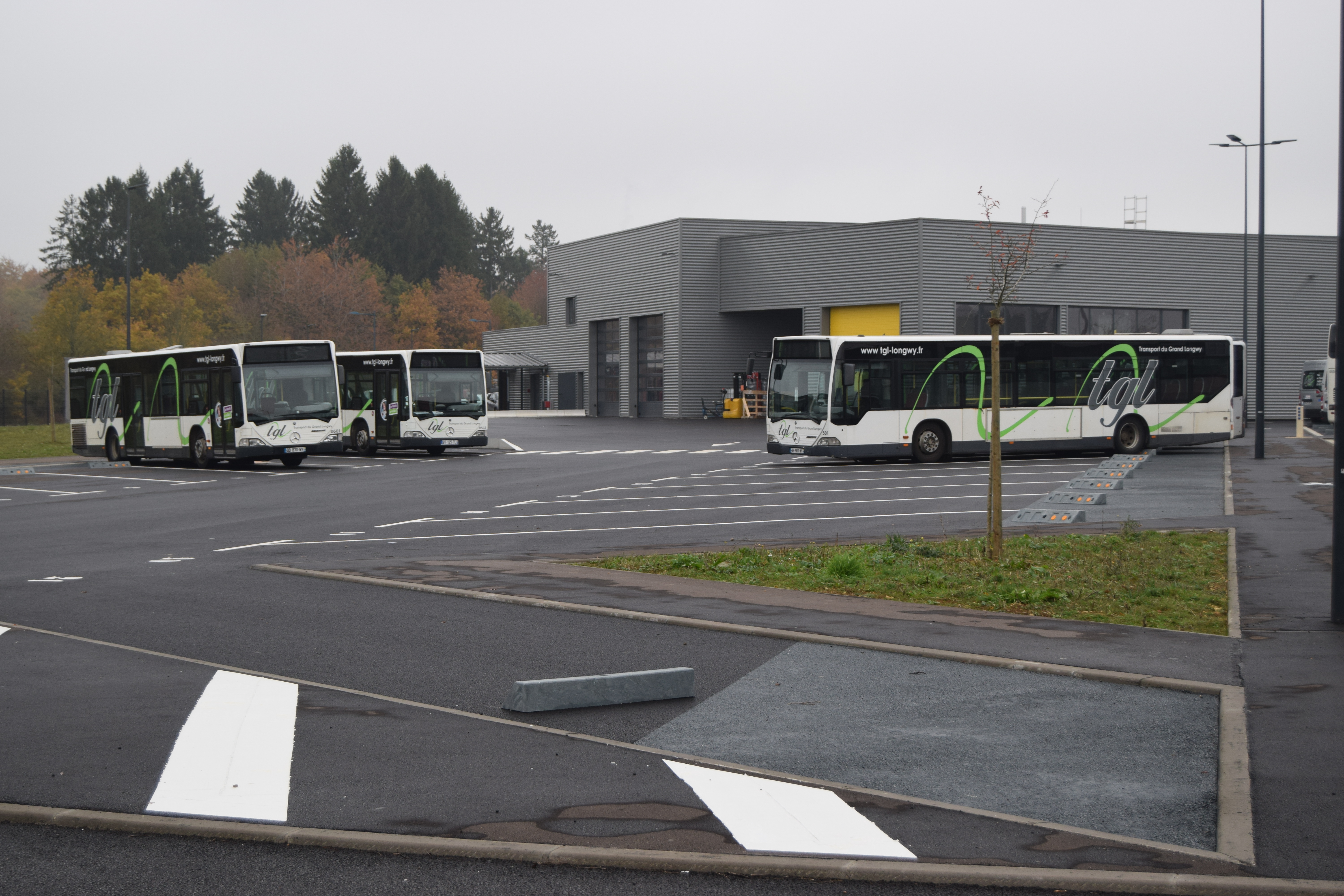 Conception et Construction d'un dépôt de bus à LONGWY(54)