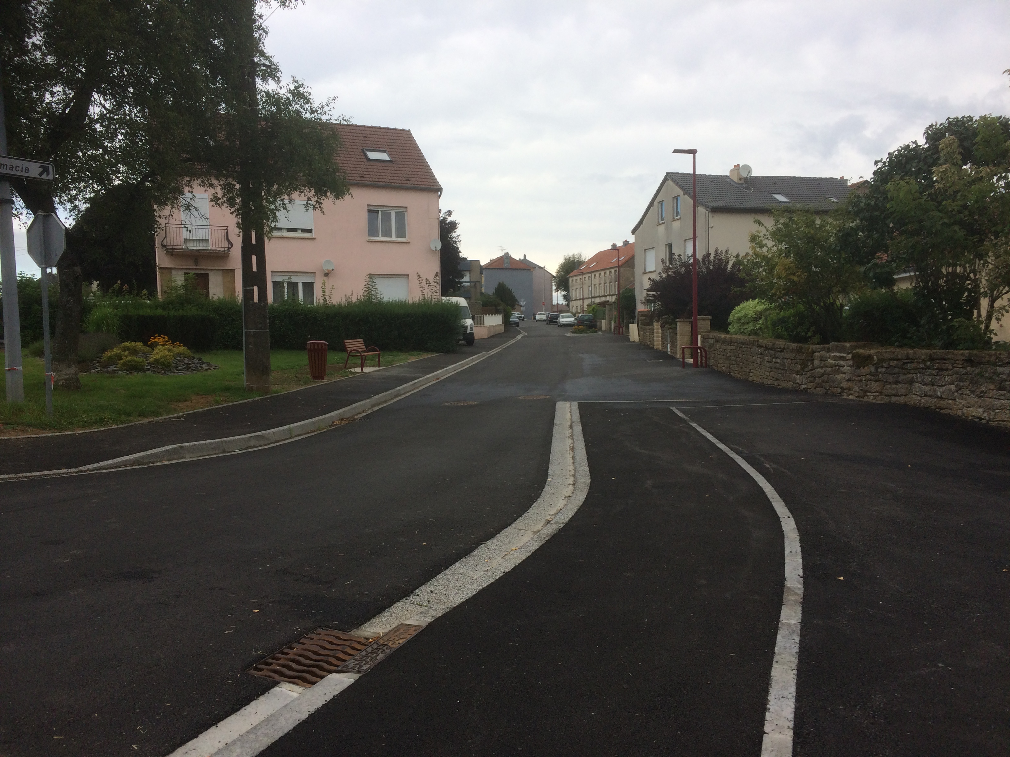 Requalification de la rue de l'Ancienne Mairie à AUMETZ (57)